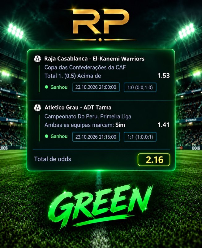 Boletim da tip publicada no Telegram a 23.10.2026 22:52